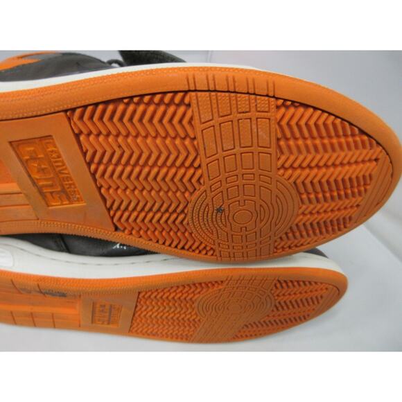 Converse Cons Anarchy High Top Skateboarding Shoes Orange Mens Size 11.5